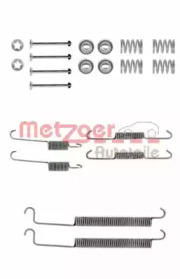 Комплектующие, тормозная колодка METZGER 105-0756