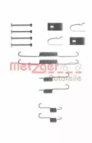 Комплектующие, тормозная колодка METZGER 105-0782