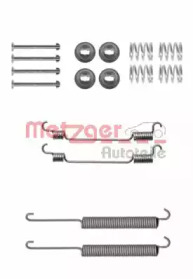 Комплектующие, тормозная колодка METZGER 105-0806