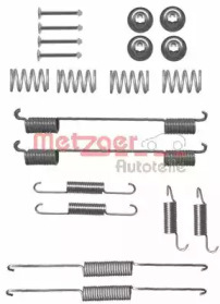 Комплектующие, тормозная колодка METZGER 105-0861