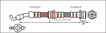 Шлангопровод METZGER 4114722