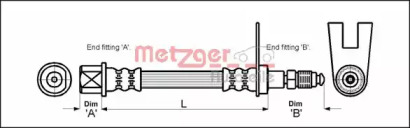 Шлангопровод METZGER 4111159