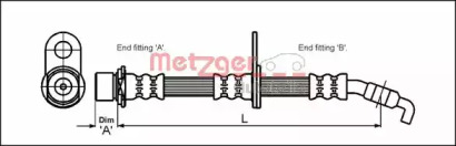 Шлангопровод METZGER 4112200