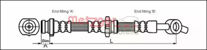 Шлангопровод METZGER 4111986