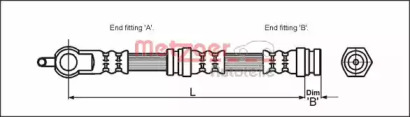 Шлангопровод METZGER 4114064