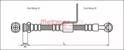 Шлангопровод METZGER 4110430