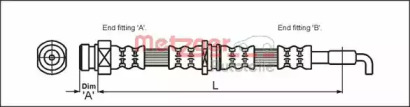 Шлангопровод METZGER 4113669