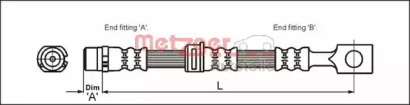 Шлангопровод METZGER 4112825