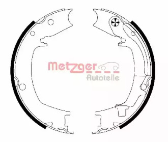 Комлект тормозных накладок METZGER MG 204