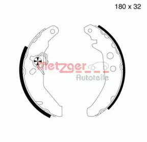 Комлект тормозных накладок METZGER MG 501