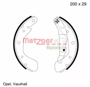 Комлект тормозных накладок METZGER MG 563