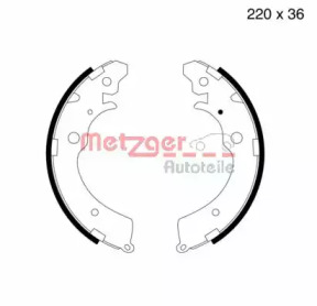 Комлект тормозных накладок METZGER MG 565