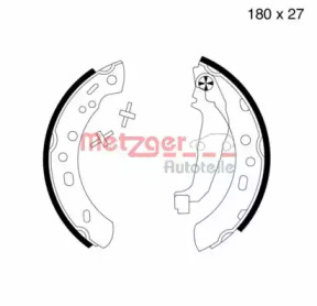 Комлект тормозных накладок METZGER MG 582