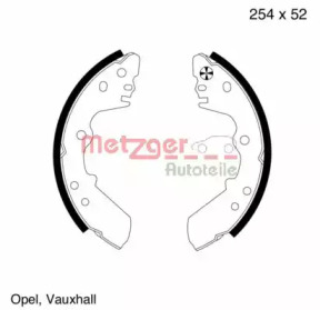 Комлект тормозных накладок METZGER MG 587