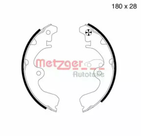 Комлект тормозных накладок METZGER MG 617