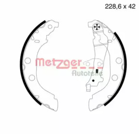 Комлект тормозных накладок METZGER MG 631