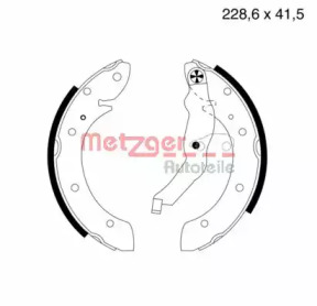 Комлект тормозных накладок METZGER MG 633