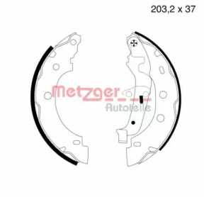 Комлект тормозных накладок METZGER MG 706