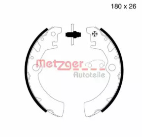 Комлект тормозных накладок METZGER MG 755