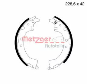 Комлект тормозных накладок METZGER MG 729