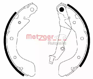 Комлект тормозных накладок METZGER MG 945