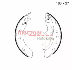 Комлект тормозных накладок METZGER MG 977