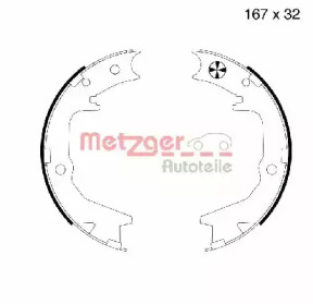 Комлект тормозных накладок METZGER MG 994