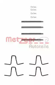 Комплектующие, колодки дискового тормоза METZGER 109-0978