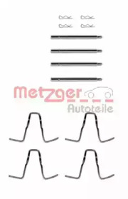 Комплектующие, колодки дискового тормоза METZGER 109-1005