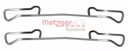 Комплектующие, колодки дискового тормоза METZGER 109-1150