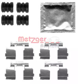 Комплектующие, колодки дискового тормоза METZGER 109-1835