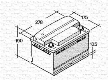 Аккумулятор MAGNETI MARELLI 067147610003