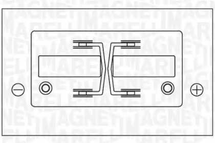 Аккумулятор MAGNETI MARELLI 067300660005