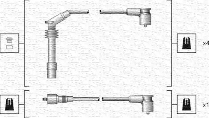 Комплект электропроводки MAGNETI MARELLI 941318111140