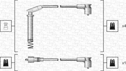 Комплект электропроводки MAGNETI MARELLI 941318111154