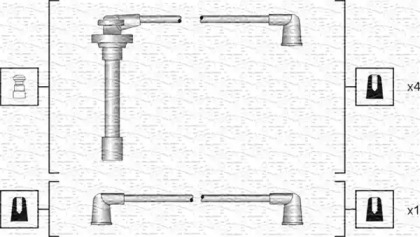 Комплект электропроводки MAGNETI MARELLI 941318111173