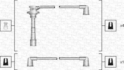 Комплект электропроводки MAGNETI MARELLI 941318111176