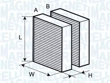 Фильтр MAGNETI MARELLI 350203062640