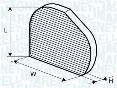 Фильтр MAGNETI MARELLI 350203061010