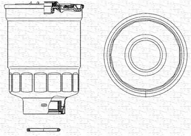 Фильтр MAGNETI MARELLI 213908523000