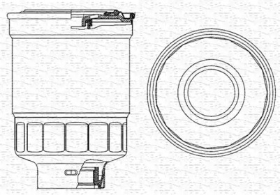 Фильтр MAGNETI MARELLI 213908527000