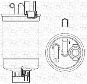 Фильтр MAGNETI MARELLI 213908542000