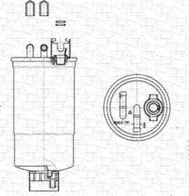 Фильтр MAGNETI MARELLI 213908548000