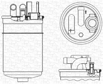 Фильтр MAGNETI MARELLI 213908549000