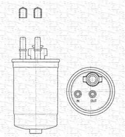 Фильтр MAGNETI MARELLI 213908552000