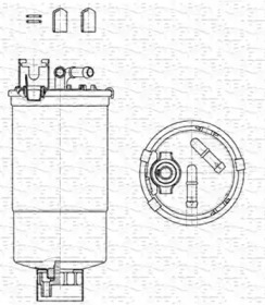 Фильтр MAGNETI MARELLI 213908561000