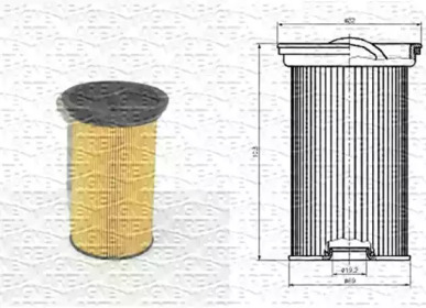 Топливный фильтр MAGNETI MARELLI 213908580000