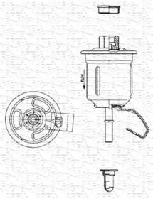 Фильтр MAGNETI MARELLI 213908307600