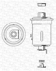 Фильтр MAGNETI MARELLI 213908905500