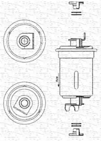 Фильтр MAGNETI MARELLI 213908907000